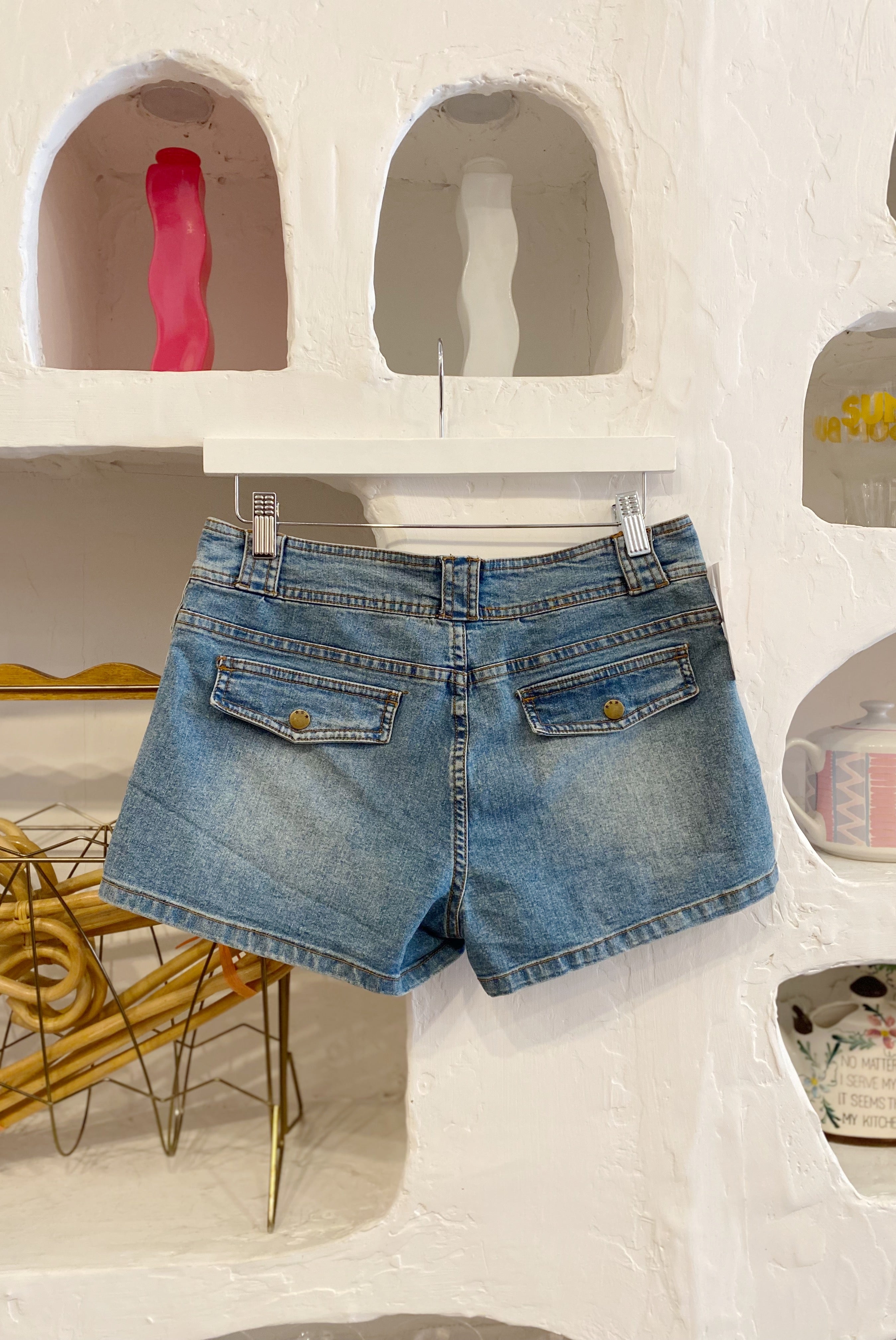 Y2K Jean Shorts