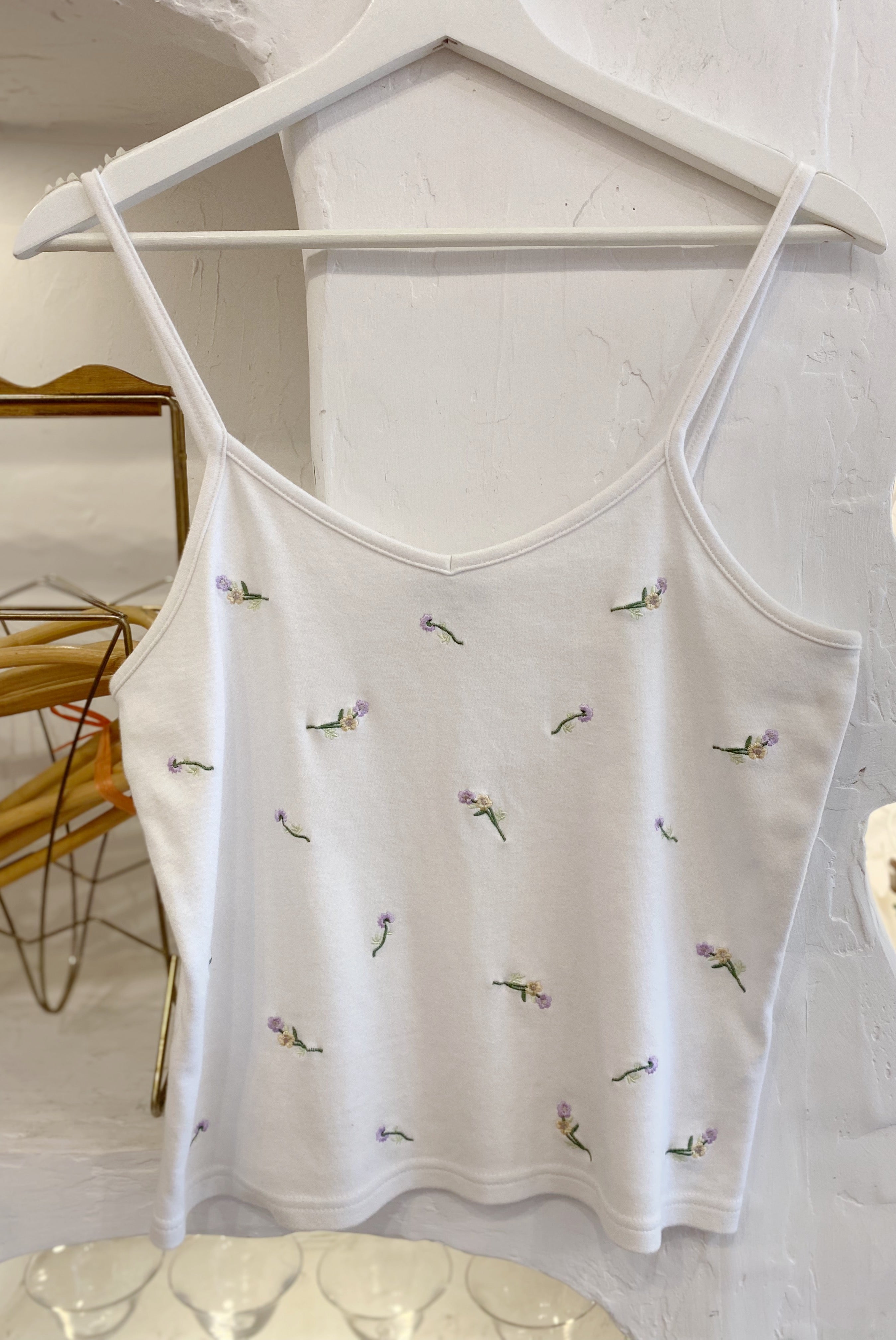 Embroidered Tank