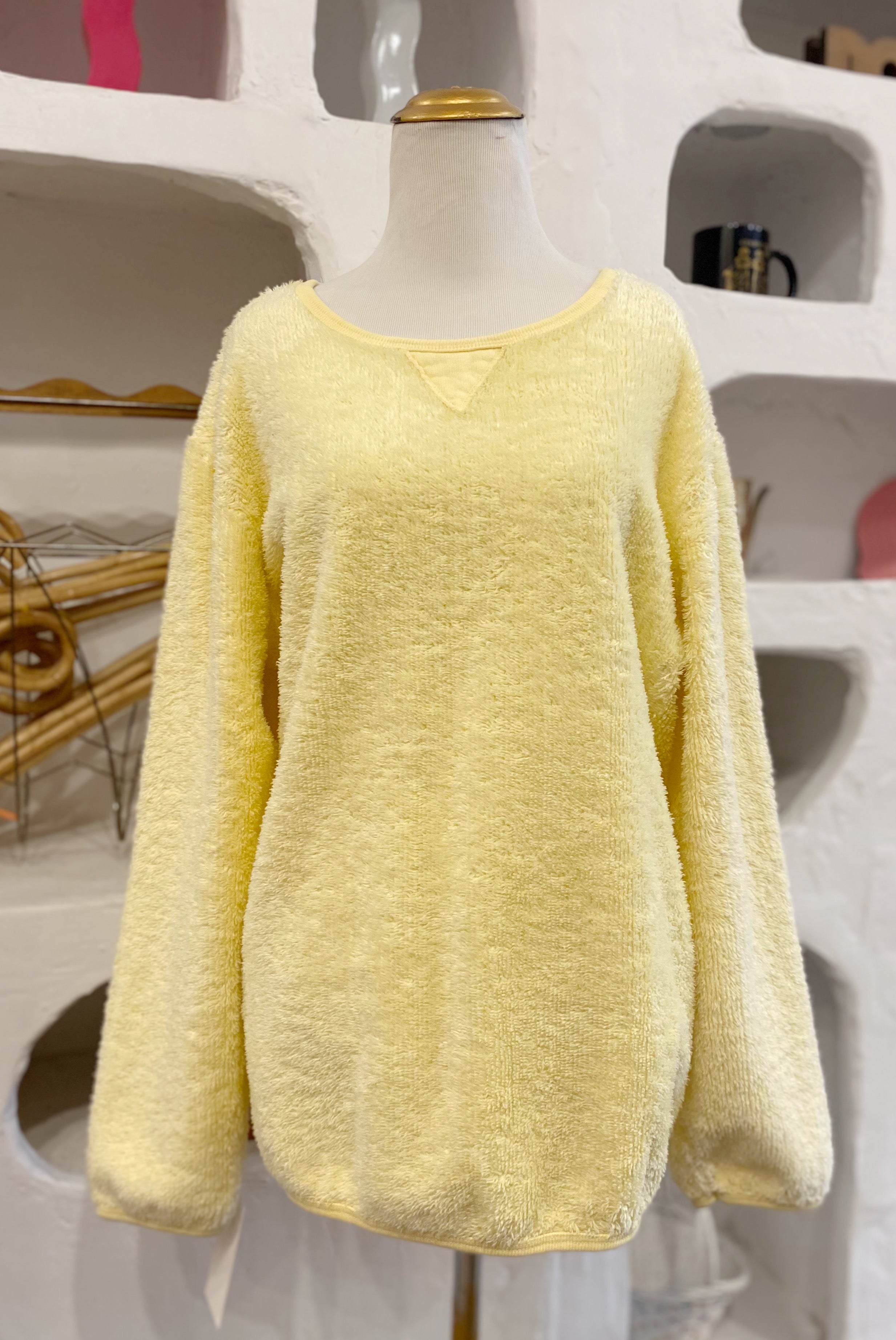Terrycloth Sweater