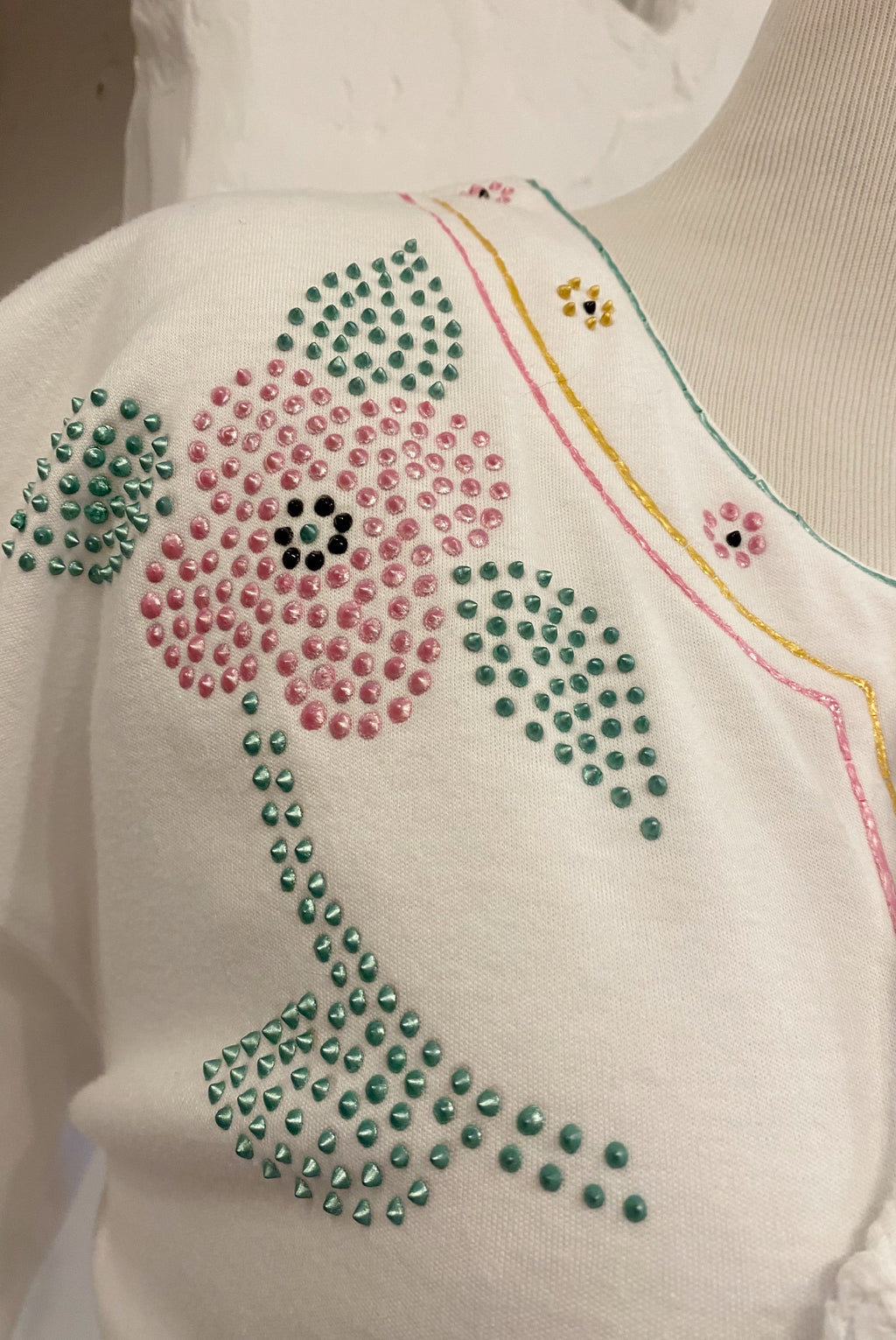 Retro Lace Up Tee