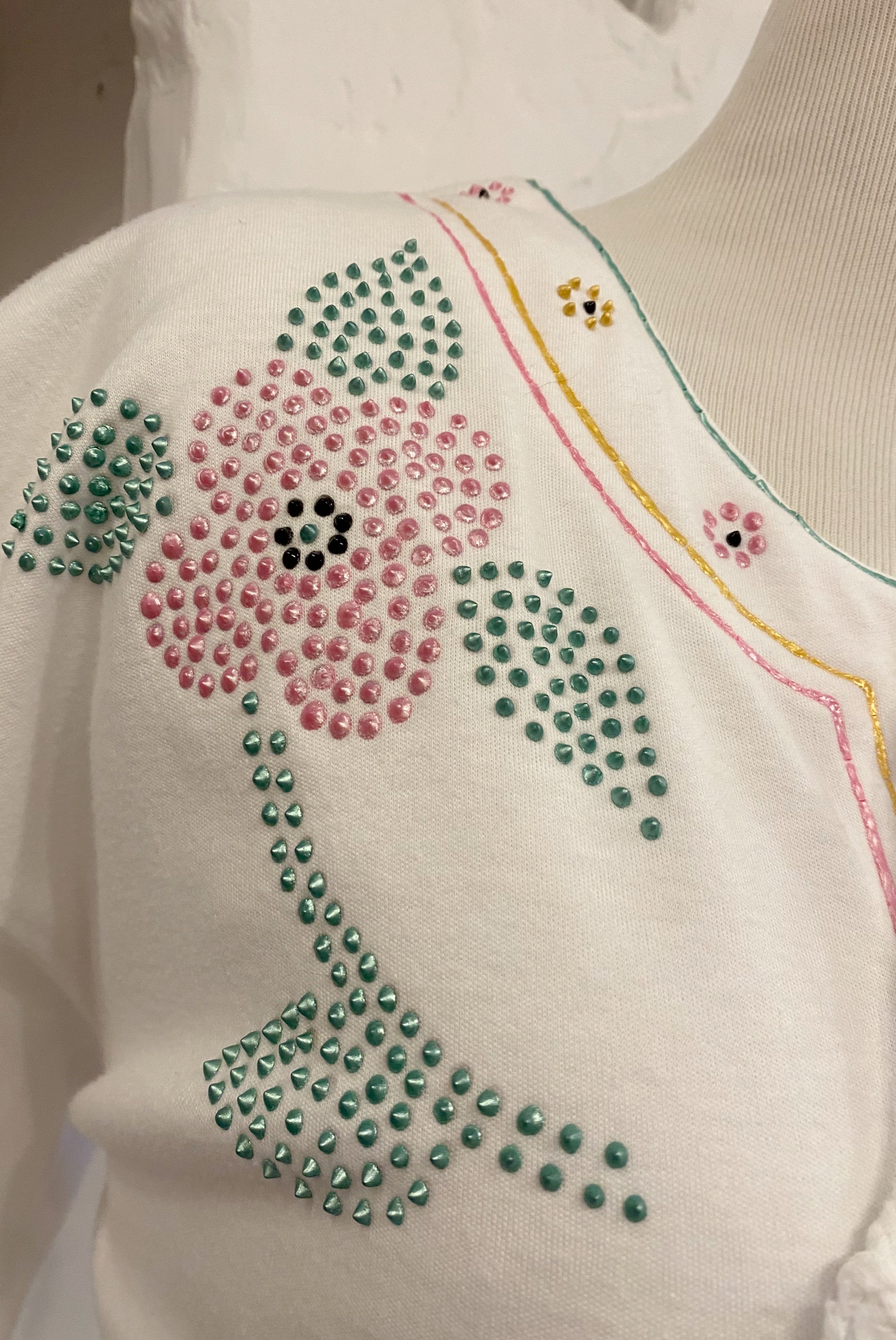 Retro Lace Up Tee