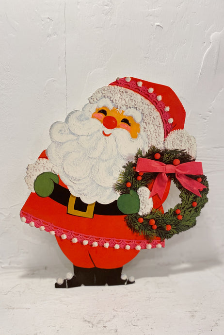 Die Cut Santa Magnet