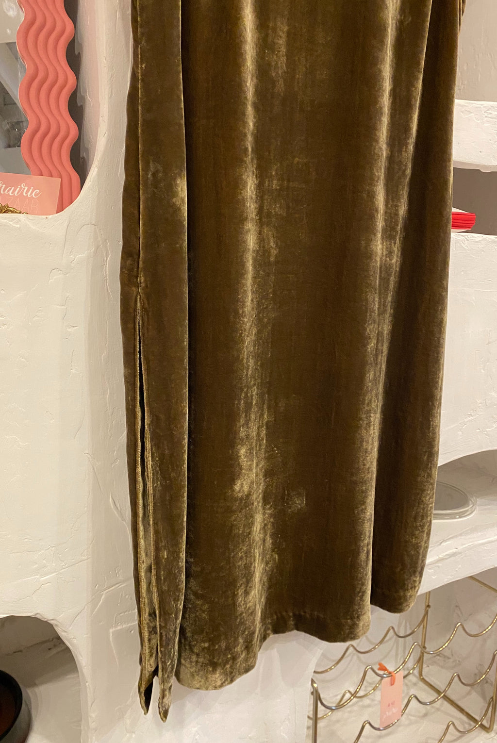 Vintage Velvet Pakistani Kameez Tunic