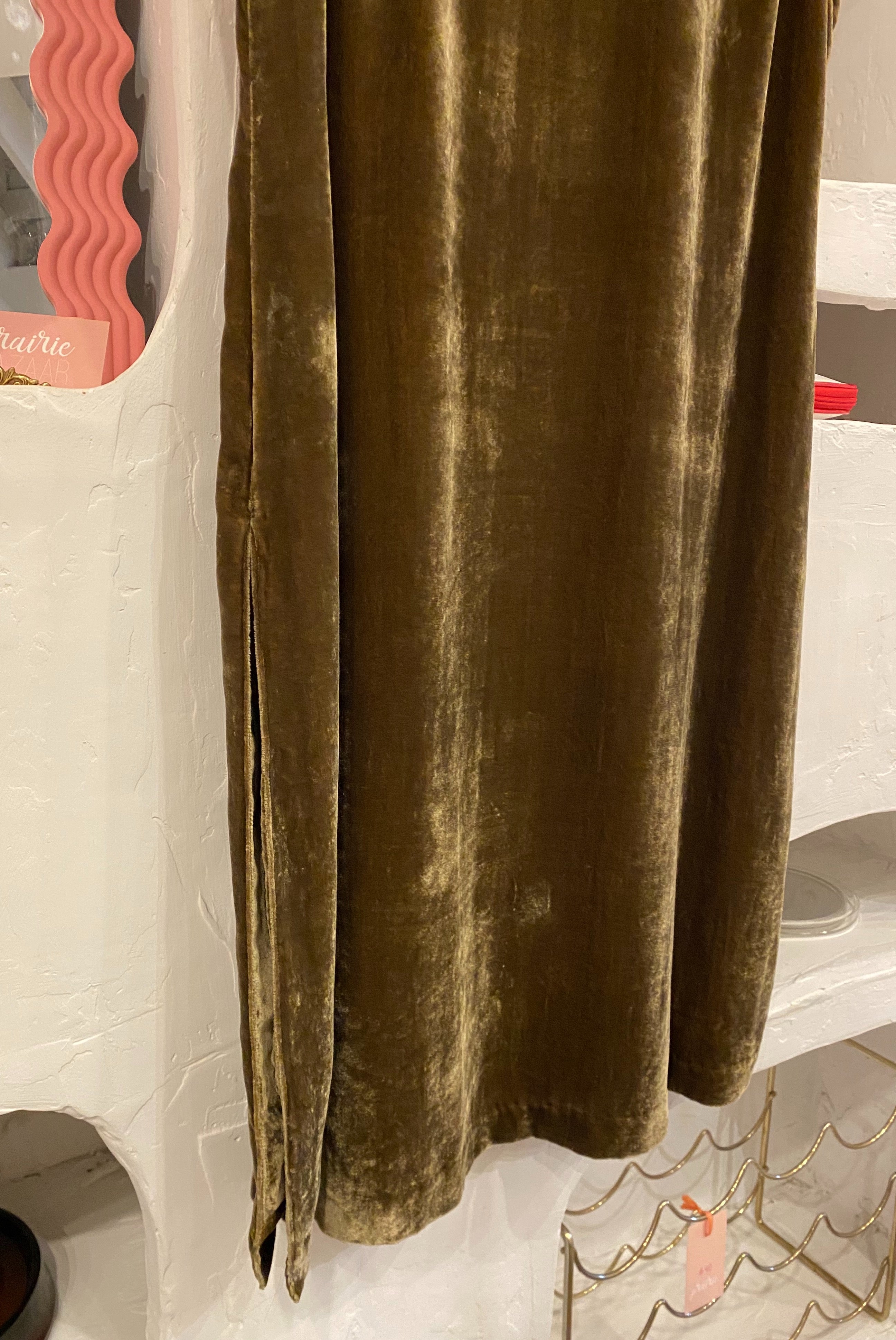 Vintage Velvet Pakistani Kameez Tunic