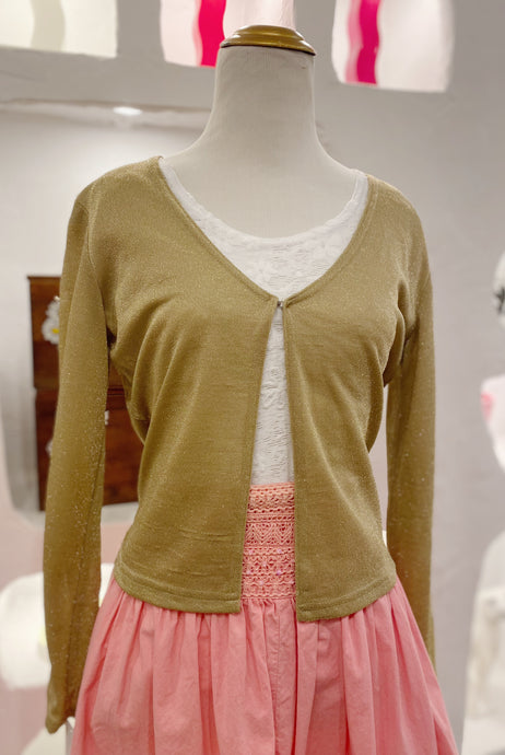 Gold Cardigan