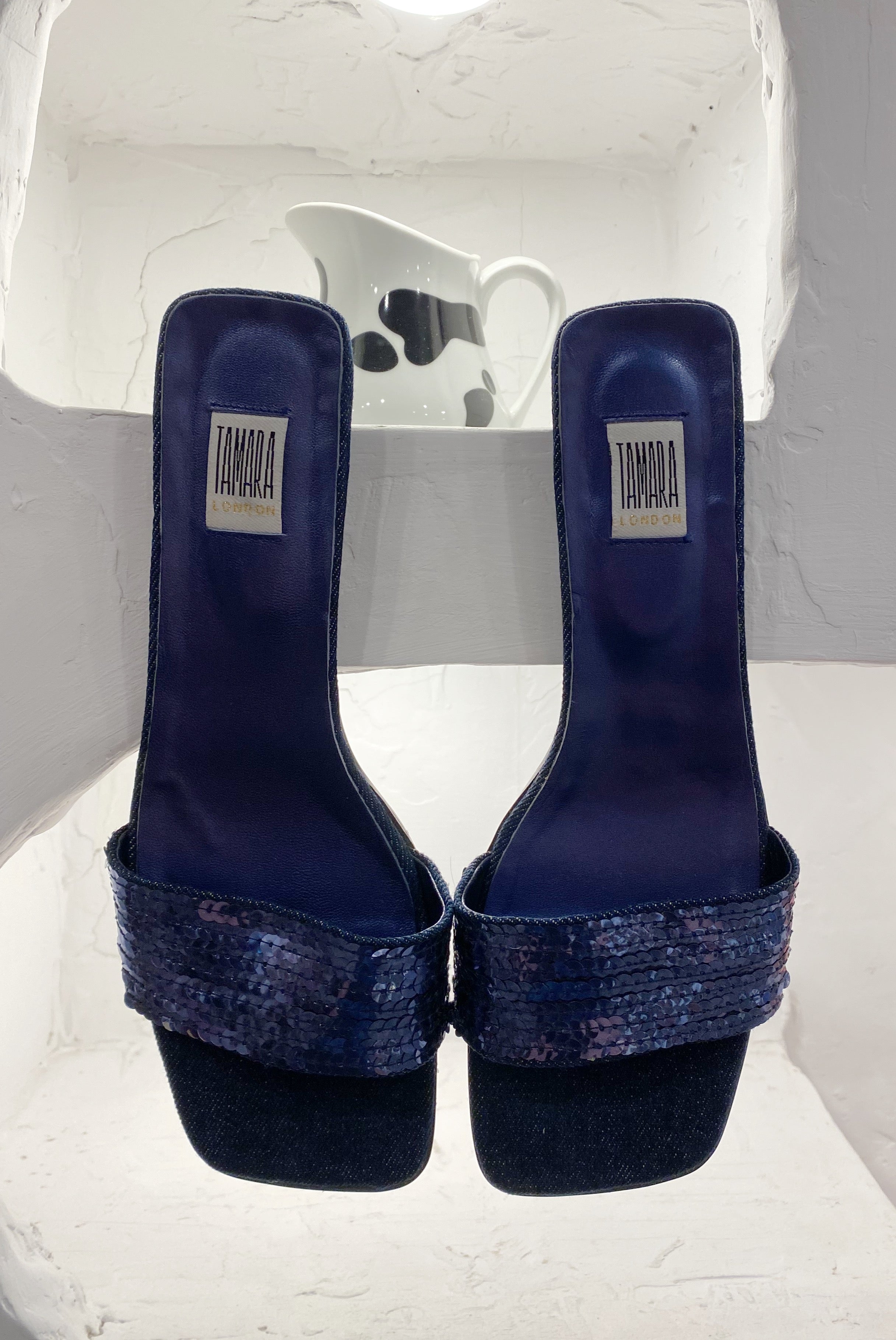 Sequin Sandals
