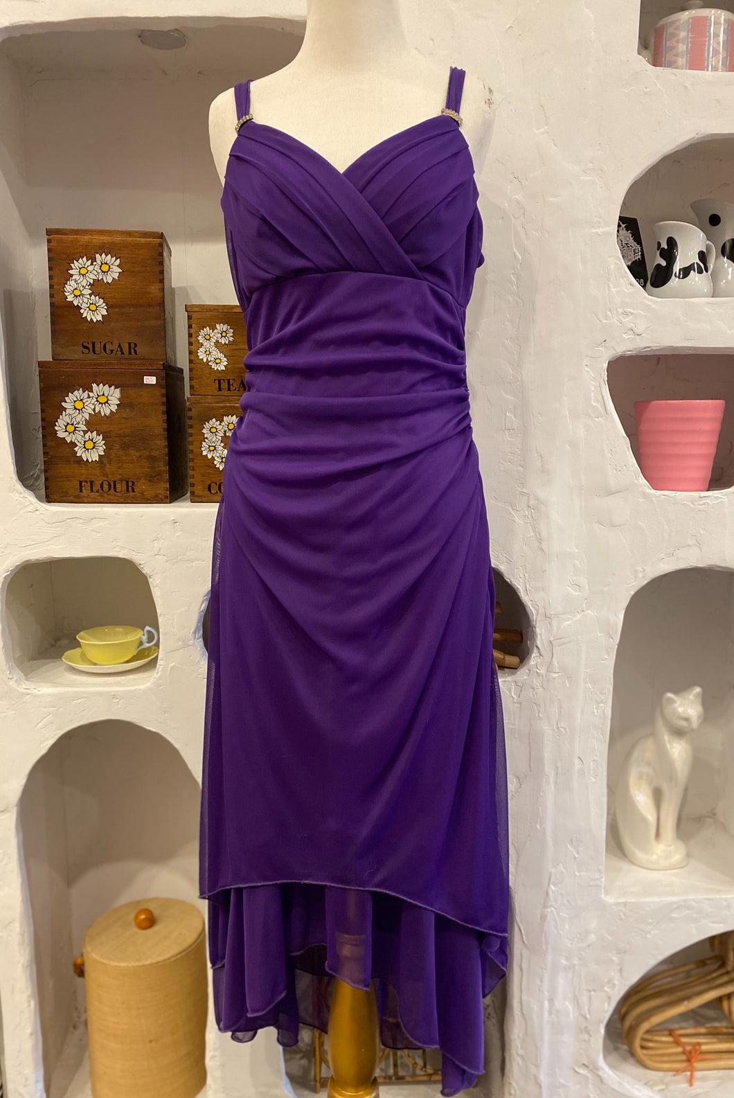 90s Purple Dress