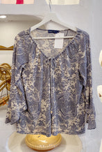 Y2K Paisley Top