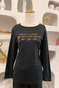 Y2K Bedazzled Wine Themed Shirt