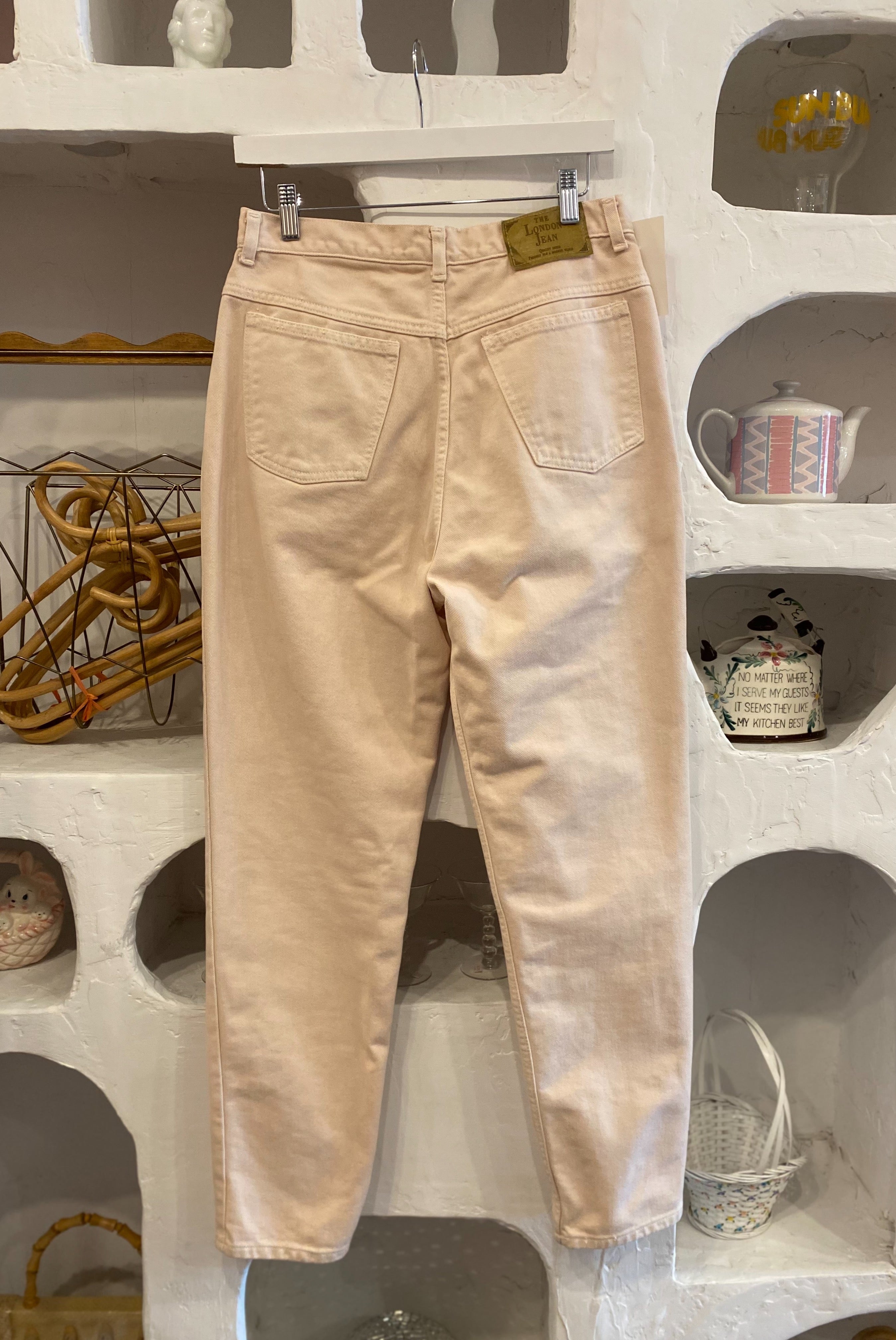Pale Pink Jeans