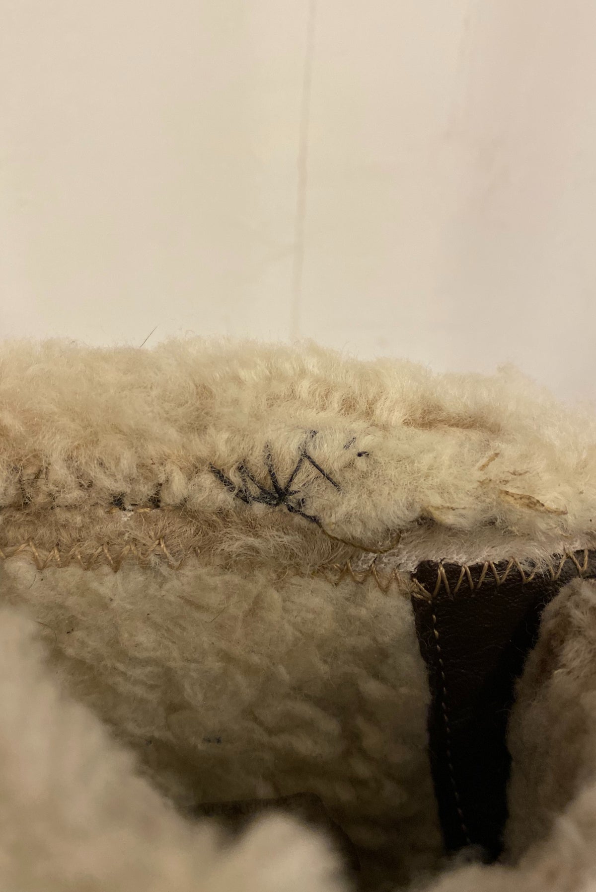 Suede Boots with Faux Fur Cuffs