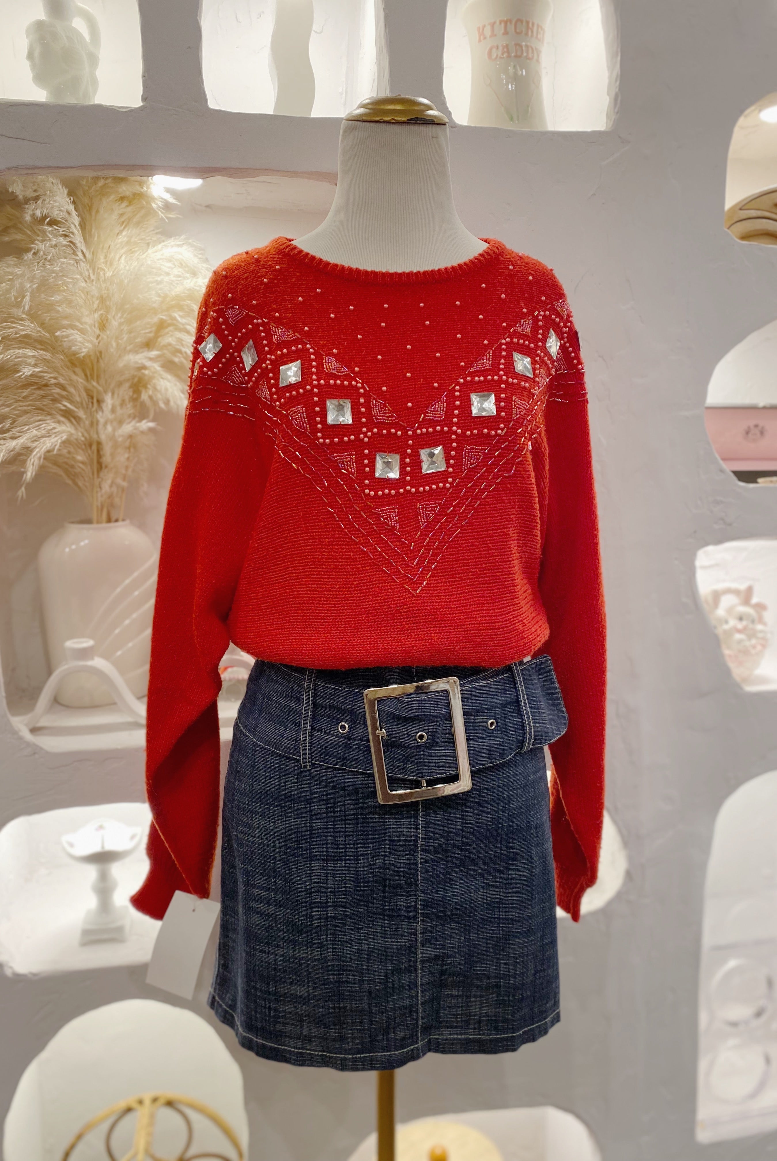 Embellished Sweater