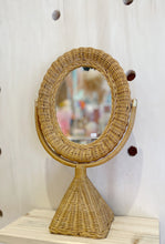 Rattan Vanity Mirror