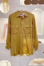 Gold Silk Blouse