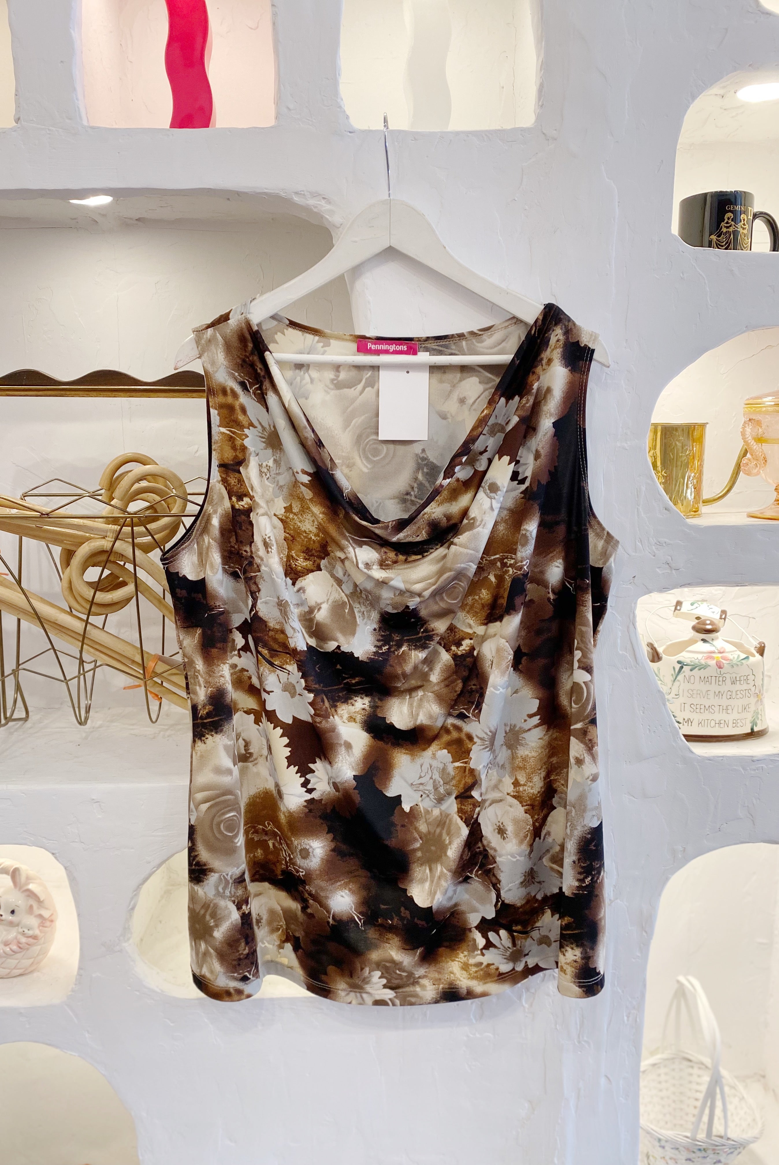 Cowl Neck Tank