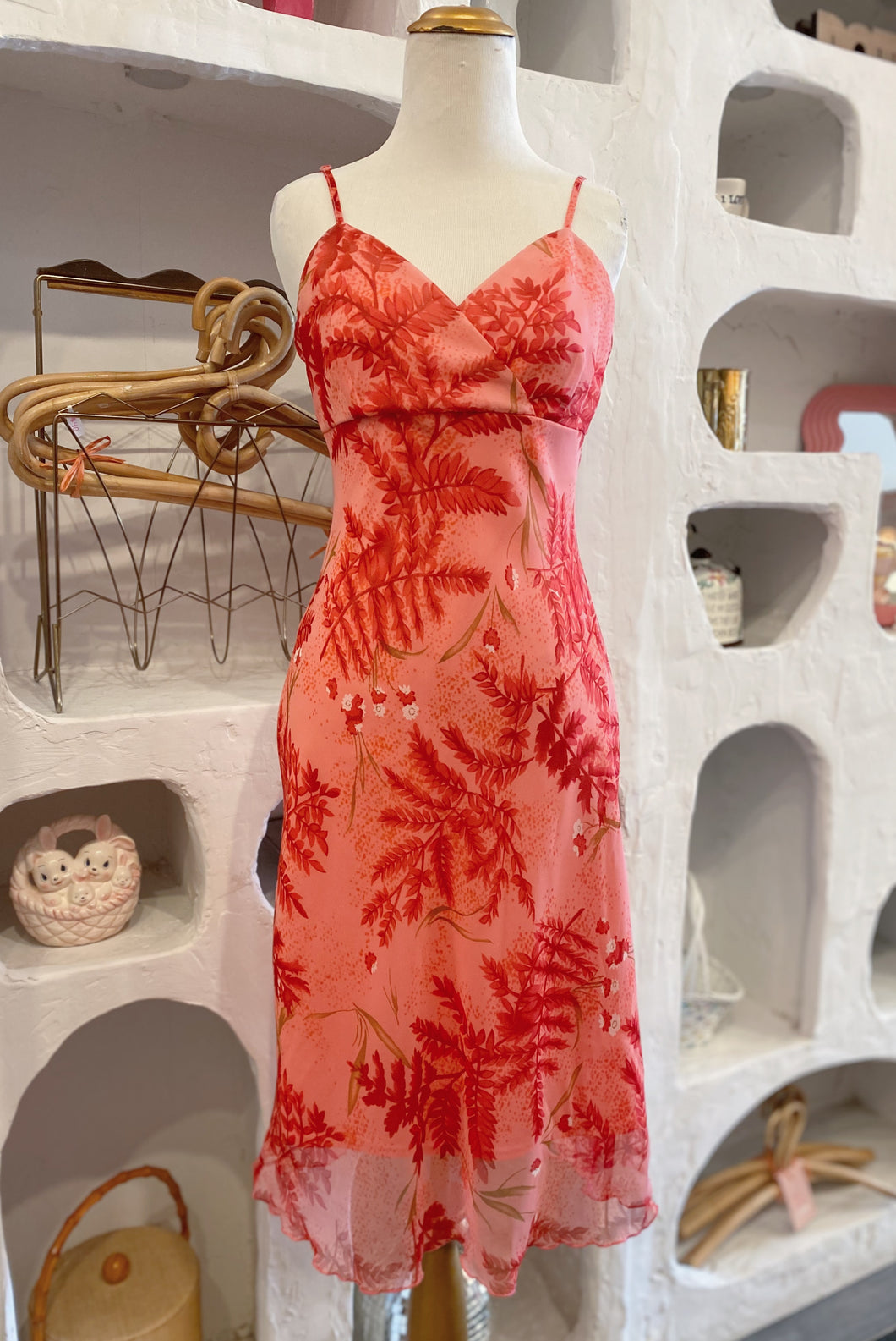 Pink Floral Dress