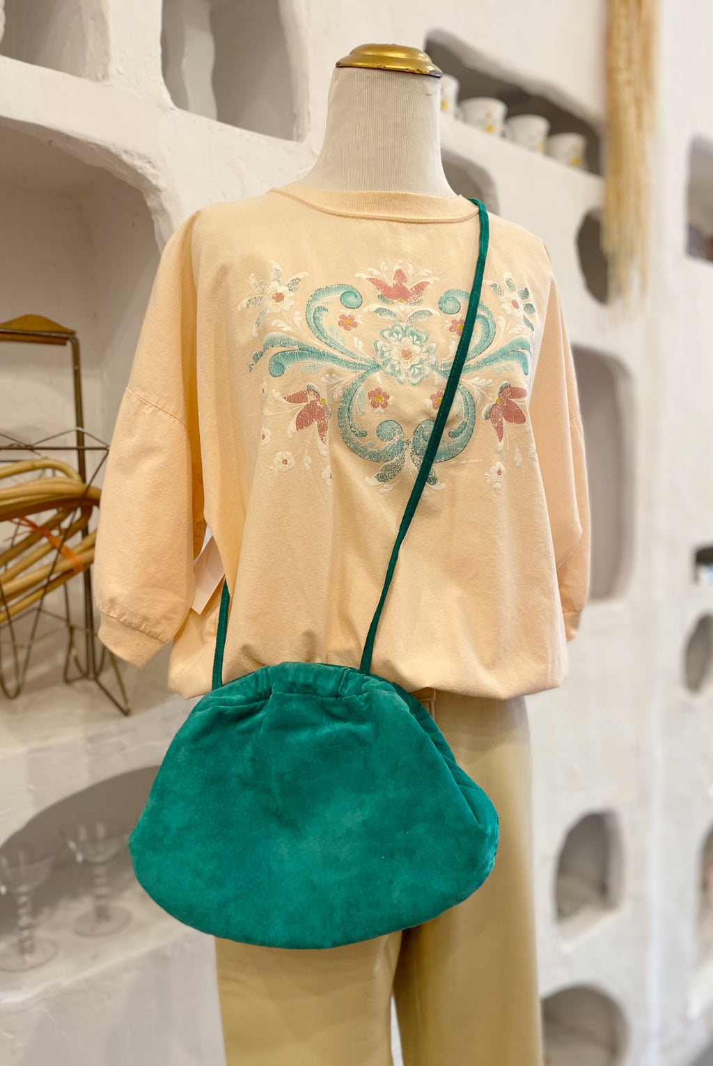 Suede Purse