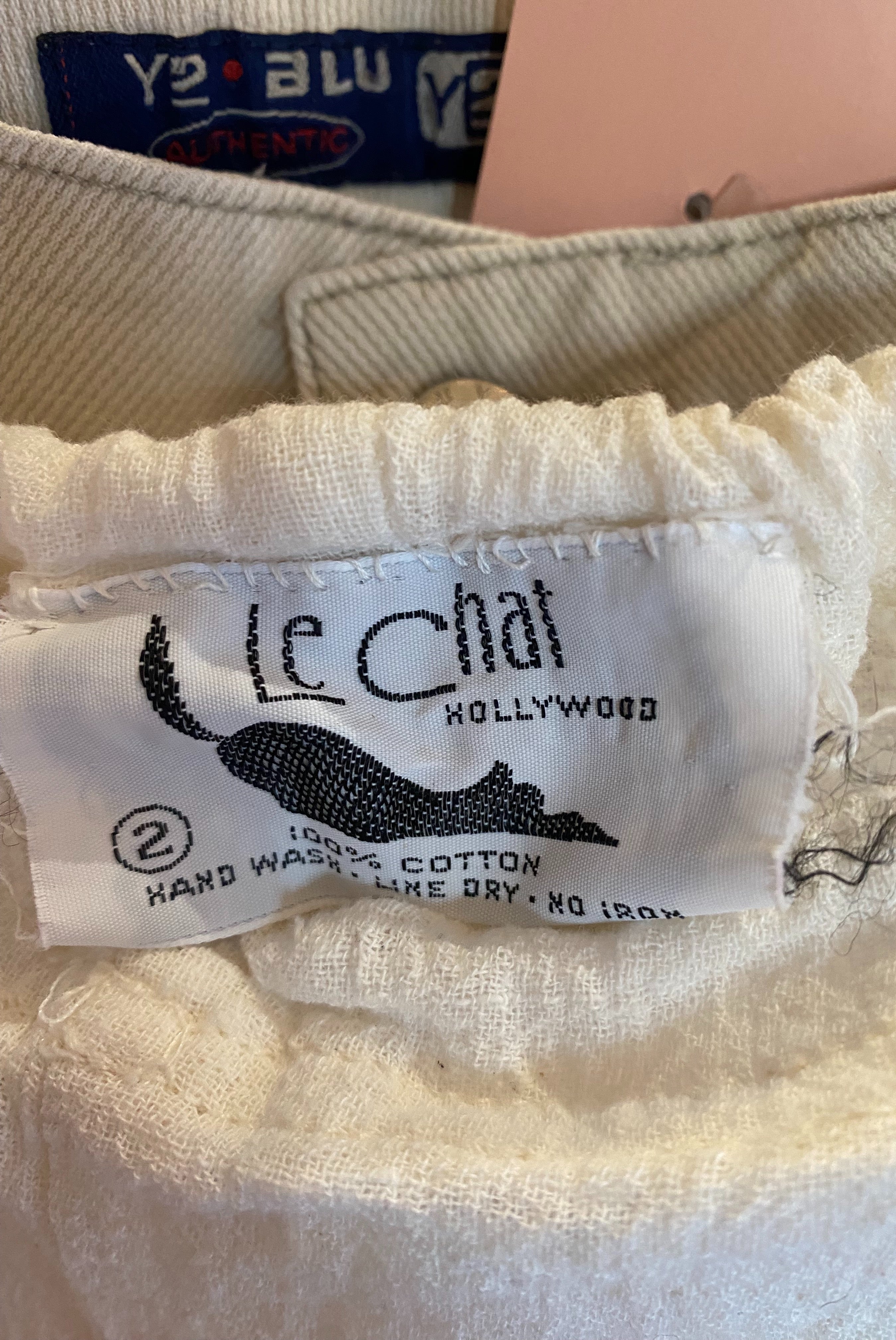 White Cotton Gauze Bloomers