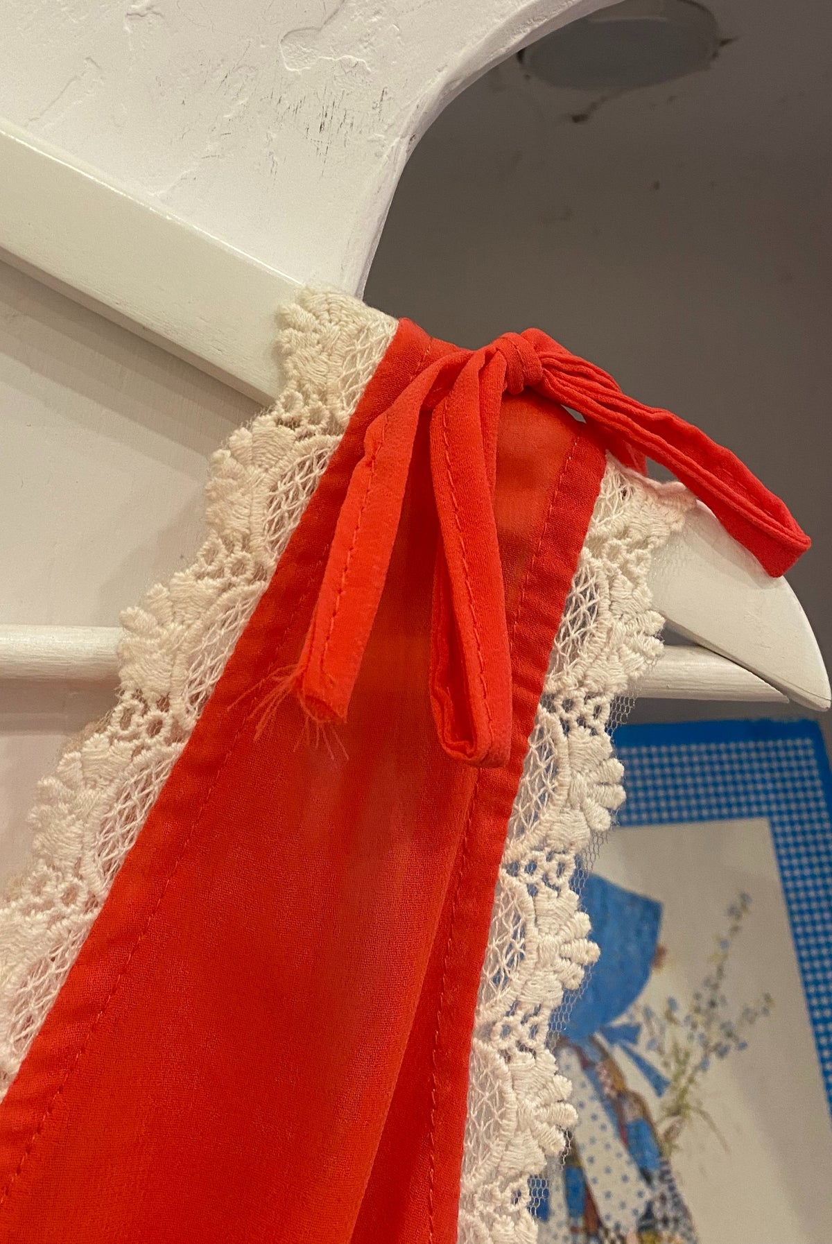 Chiffon & Lace Babydoll Lingerie Top