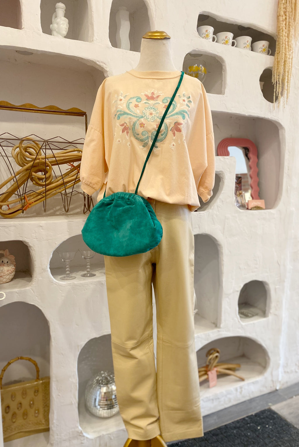 Suede Purse