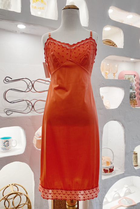 Coral Slip Dress