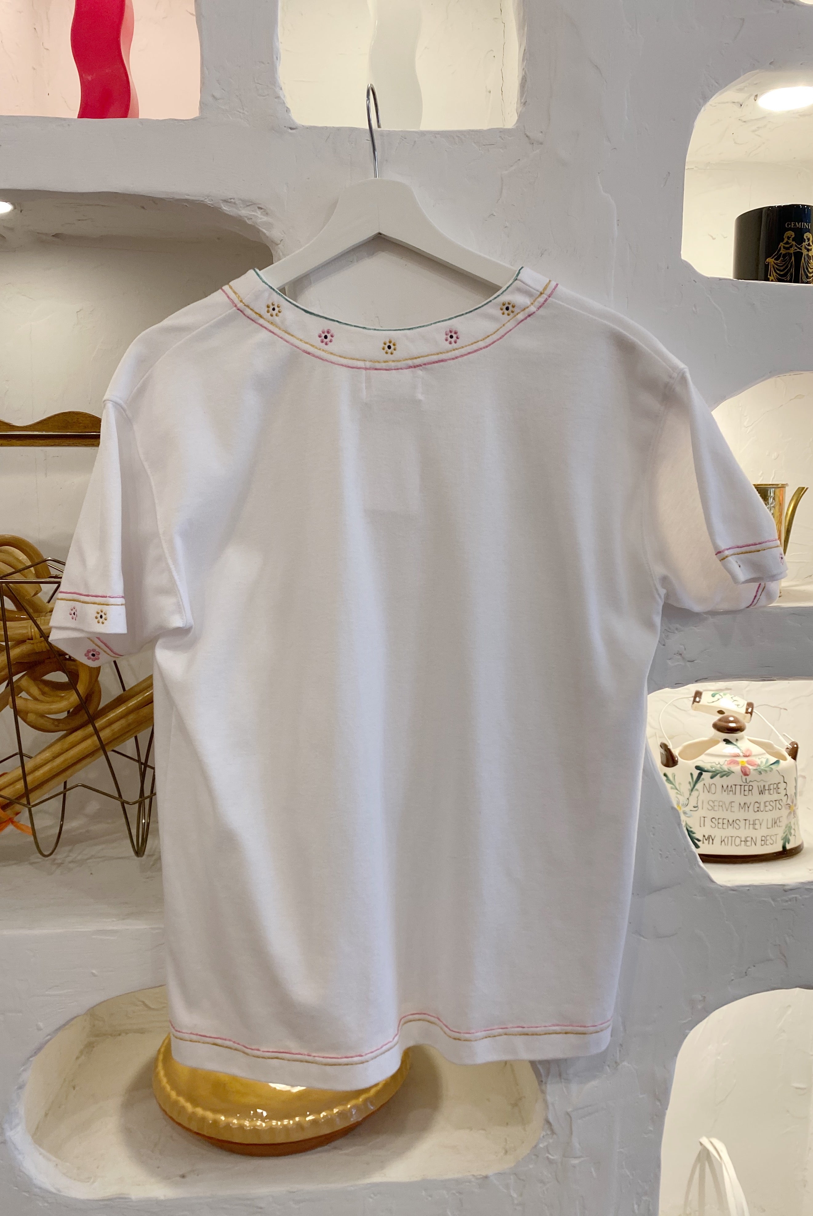 Retro Lace Up Tee
