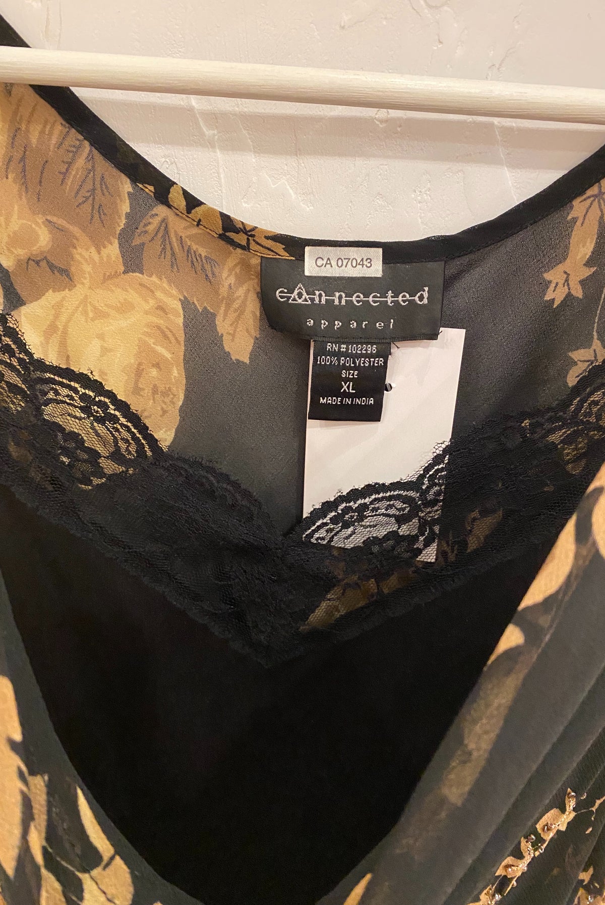 Beaded Floral Mesh Dress with Asymmetrical Hem