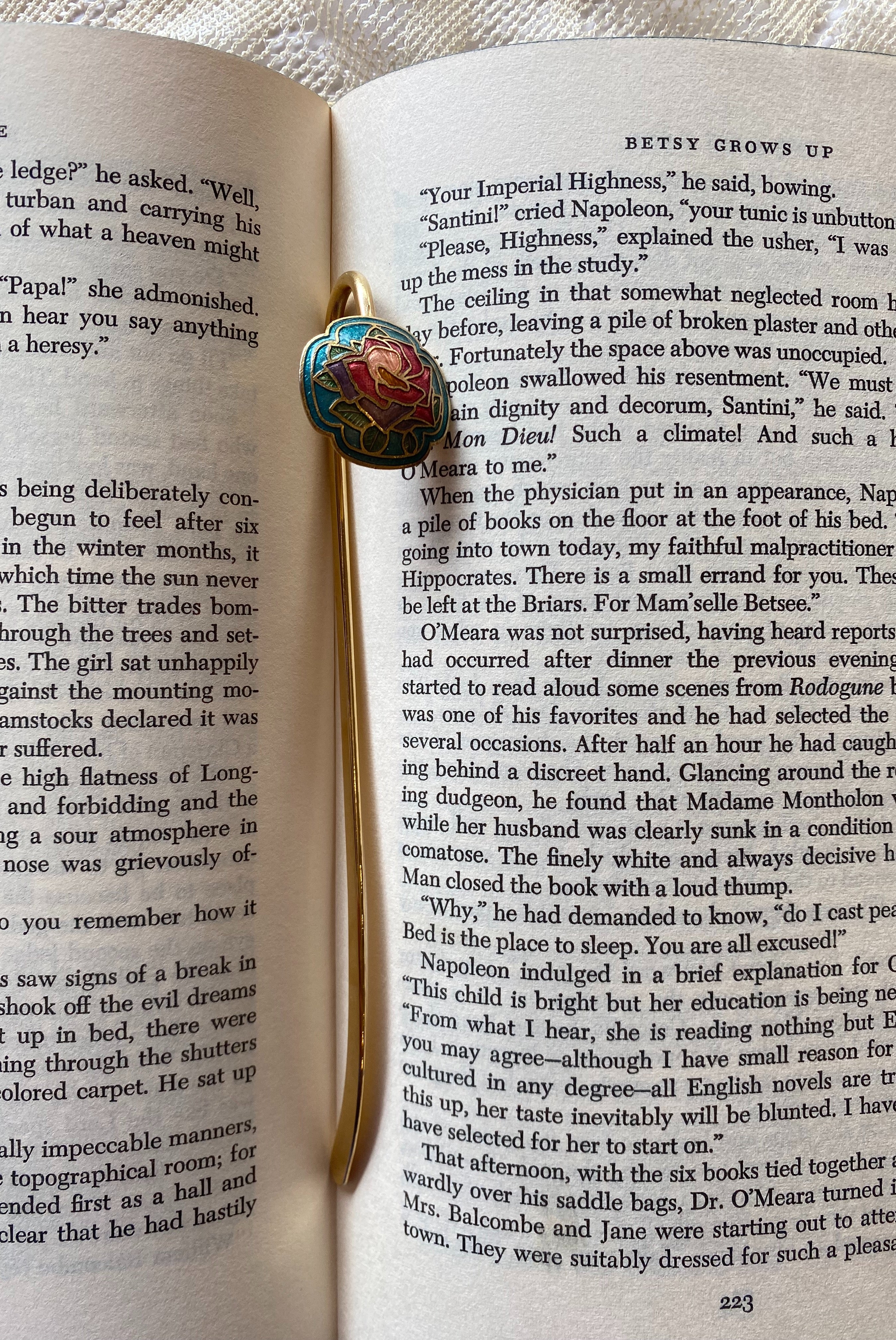 Cloisonné Bookmark