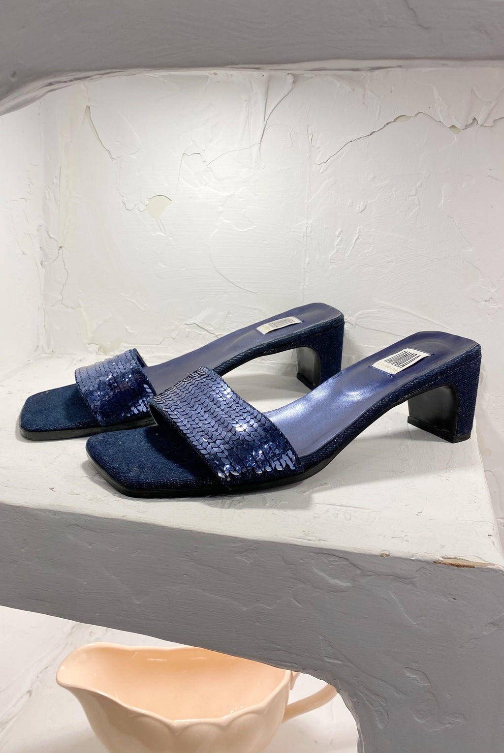 Sequin Sandals