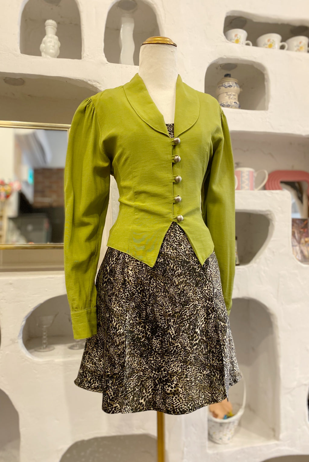 Chartreuse Green Tailored Jacket
