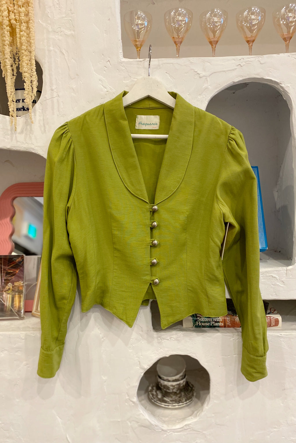 Chartreuse Green Tailored Jacket