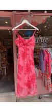 Pink Floral Dress
