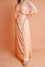 Peach Maxi Dress